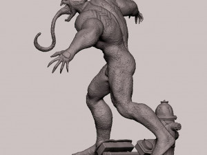 Ultimate Venom Statue Ready to Print STL 3D Принт Модель