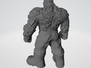 The Thing Ready to Print Model Cetak 3D