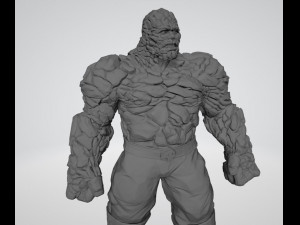 The Thing Ready to Print Model Cetak 3D