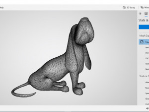 Basset Hound Dog Ready to Print Modello di stampa 3D