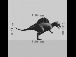 Spinosaurus Dinosaur Ready to Print 3D 打印模型