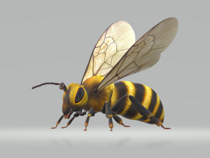 Hornet Bee Ready to Print 3D Print Model