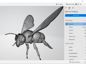 Hornet Bee Ready to Print 3D-Druckmodell