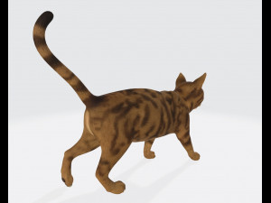 Cat Ready to Print 3D Druckmodell