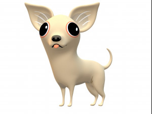 Chihuahua Dog Ready to Print 3Dプリントモデル
