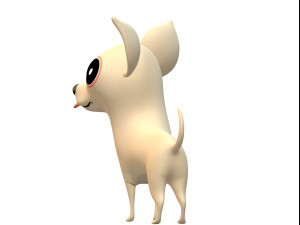 Chihuahua Dog Ready to Print 3D Print Model