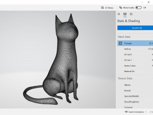 Domestic Shorthair Cat Ready to Print 3D Принт Модель