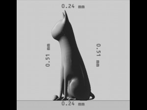 Domestic Shorthair Cat Ready to Print 3D Принт Модель