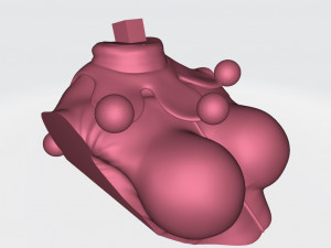Harley Quinn Bust Ready to Print 3D Print Model