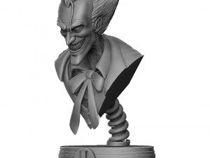 Joker Bust in Batman Dc Ready to Print Modello di stampa 3D