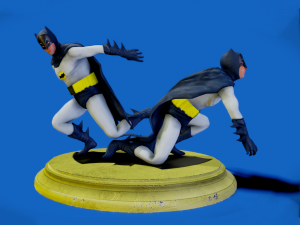 Adam Wests Batman 1966 Ready to Print Modelo de Impressão 3D