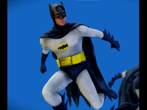 Adam Wests Batman 1966 Ready to Print Modelo de Impressão 3D
