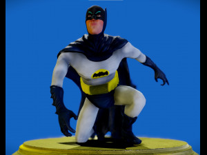 Adam Wests Batman 1966 Ready to Print Modelo de Impressão 3D