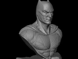 Batman Justice League Bust Ready to Print 3D प्रिंट मॉडल