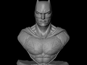 Batman Justice League Bust Ready to Print 3D प्रिंट मॉडल