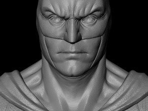 Batman Justice League Bust Ready to Print 3D प्रिंट मॉडल