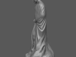 Batman Memorial Statue Ready to Print 3D 打印模型