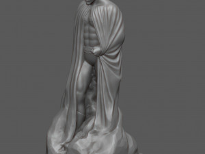 Batman Memorial Statue Ready to Print 3D 打印模型
