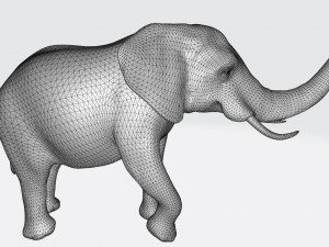 Elephant Animal Ready to Print 3D Принт Модель