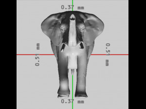 Elephant Animal Ready to Print 3D Принт Модель