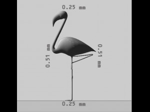 Flamingo Bird Animal Ready to Print Modelo de impresión 3D