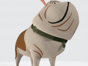 English Bulldog Ready to Print 3D प्रिंट मॉडल