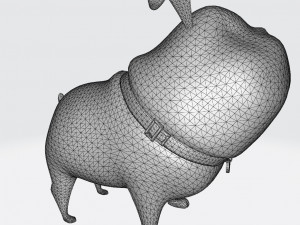 English Bulldog Ready to Print 3D प्रिंट मॉडल