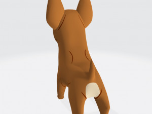 French Bulldog Ready to Print Modelo de Impressão 3D