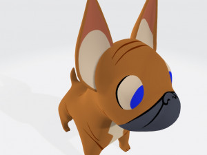 French Bulldog Ready to Print Modelo de Impressão 3D