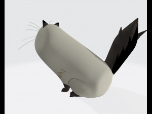 Himalayan Persian Cat Ready to Print 3D Print Model