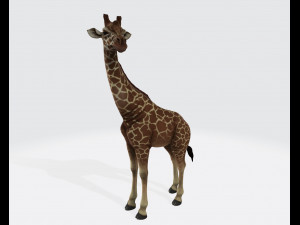 Giraffe Animal Ready to Print 3Dプリントモデル