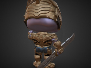 Thanos Chibi Ready to Print 3D-Druckmodell