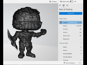 Thanos Chibi Ready to Print 3D-Druckmodell