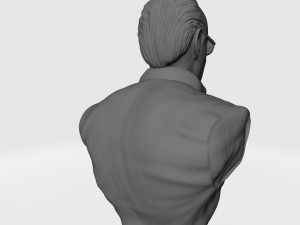 Stan Lee Bust Ready to Print Modello di stampa 3D
