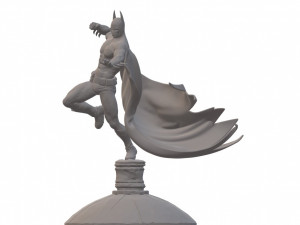 Batman Statue Ready to Print 3D 프린트 모델