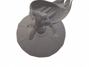 Batman Statue Ready to Print 3D 프린트 모델
