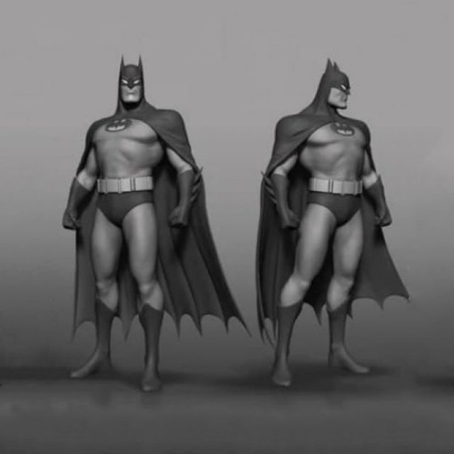 Batman Figure Ready to Print Modelo de impresión 3D .c4d .max .obj .3ds .fbx .stl .blend 