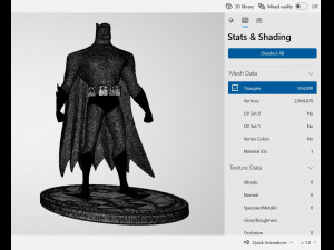 Batman Figure Ready to Print Modelo de impresión 3D