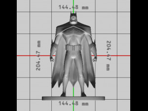 Batman Figure Ready to Print Modelo de impresión 3D