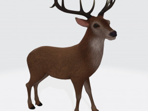 Reindeer Ready to Print 3D 打印模型