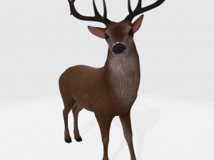 Reindeer Ready to Print 3D Baskı Modeli