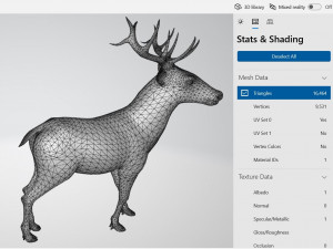 Reindeer Ready to Print 3D Baskı Modeli