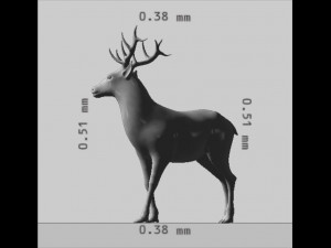 Reindeer Ready to Print 3D Baskı Modeli