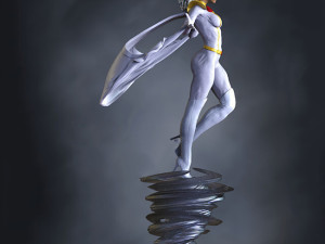 Xmen Storm Figurines Ready to Print 3D-Druckmodell