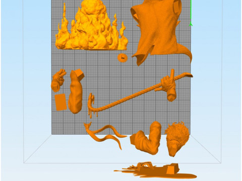 Joker Bust Ready to Print 3Dプリントモデル