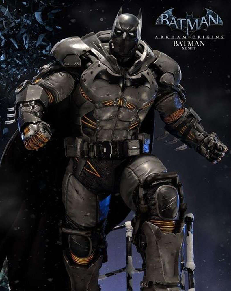 Batman Arkham Origins XE Suit Figurines 3Dプリントモデル .c4d .max .obj .3ds .fbx .stl .blend 