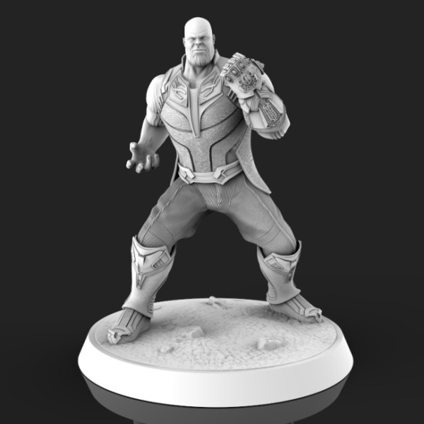 Thanos Statues Ready to Print 3D Принт Модель .c4d .max .obj .3ds .fbx .stl .blend 