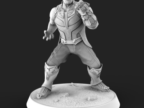 Thanos Statues Ready to Print 3D 打印模型