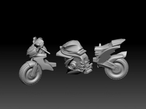 Batgirl Sculptures 180mm Ready to Print 3D-printmodel