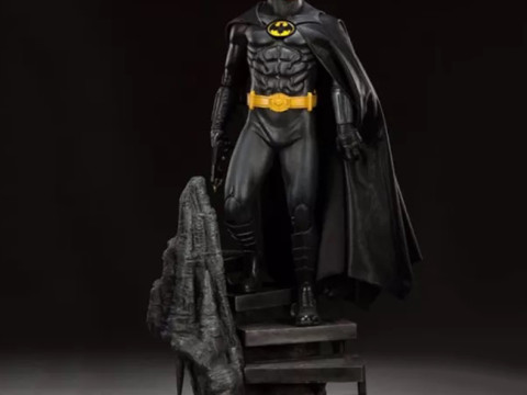 Batman 1989 Michael Keaton Figurines Ready to Print 3D 打印模型
